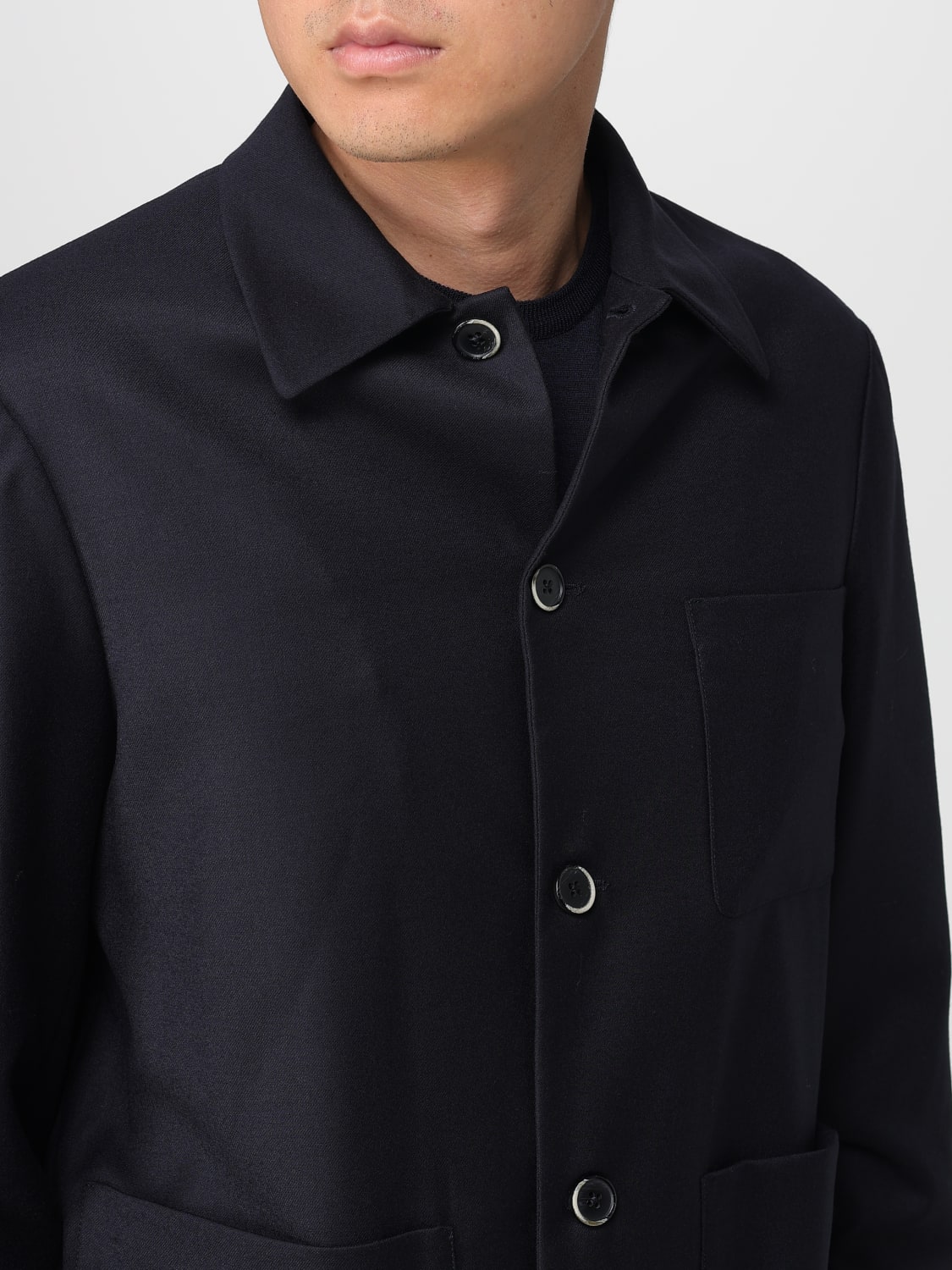 BARENA JACKET: Jacket men Barena, Navy - Img 5