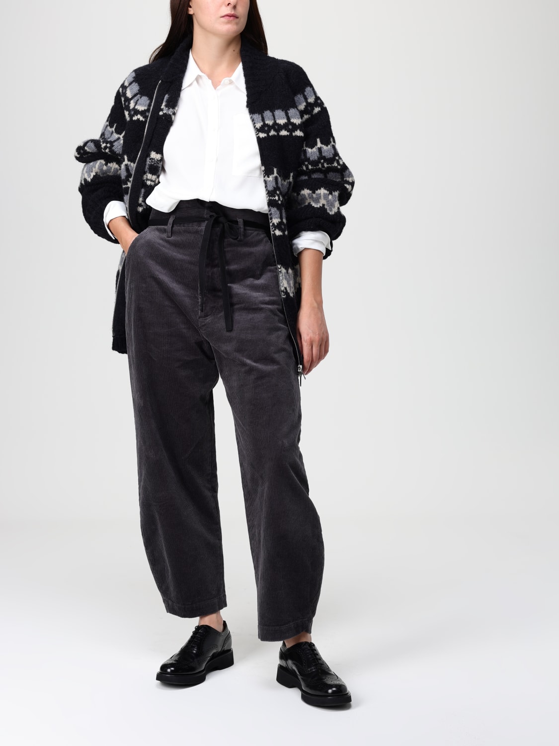 BARENA PANTS: Pants woman Barena, Grey - Img 2