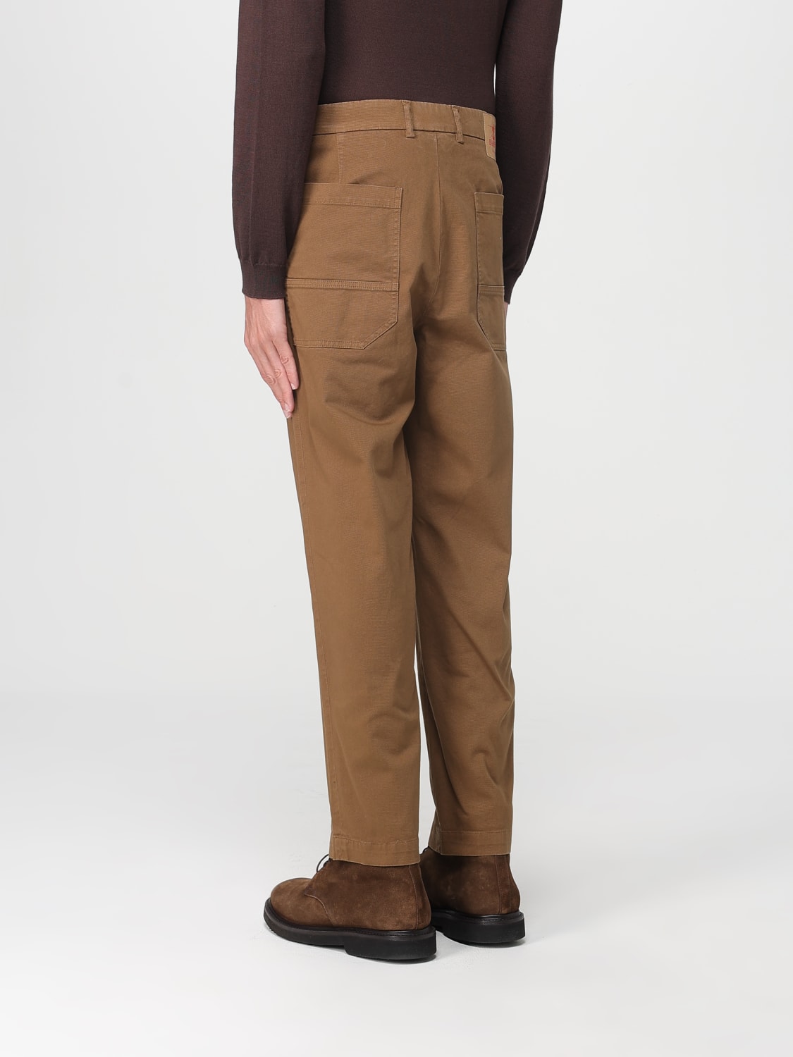 BARENA TROUSERS: Trousers men Barena, Tobacco - Img 2