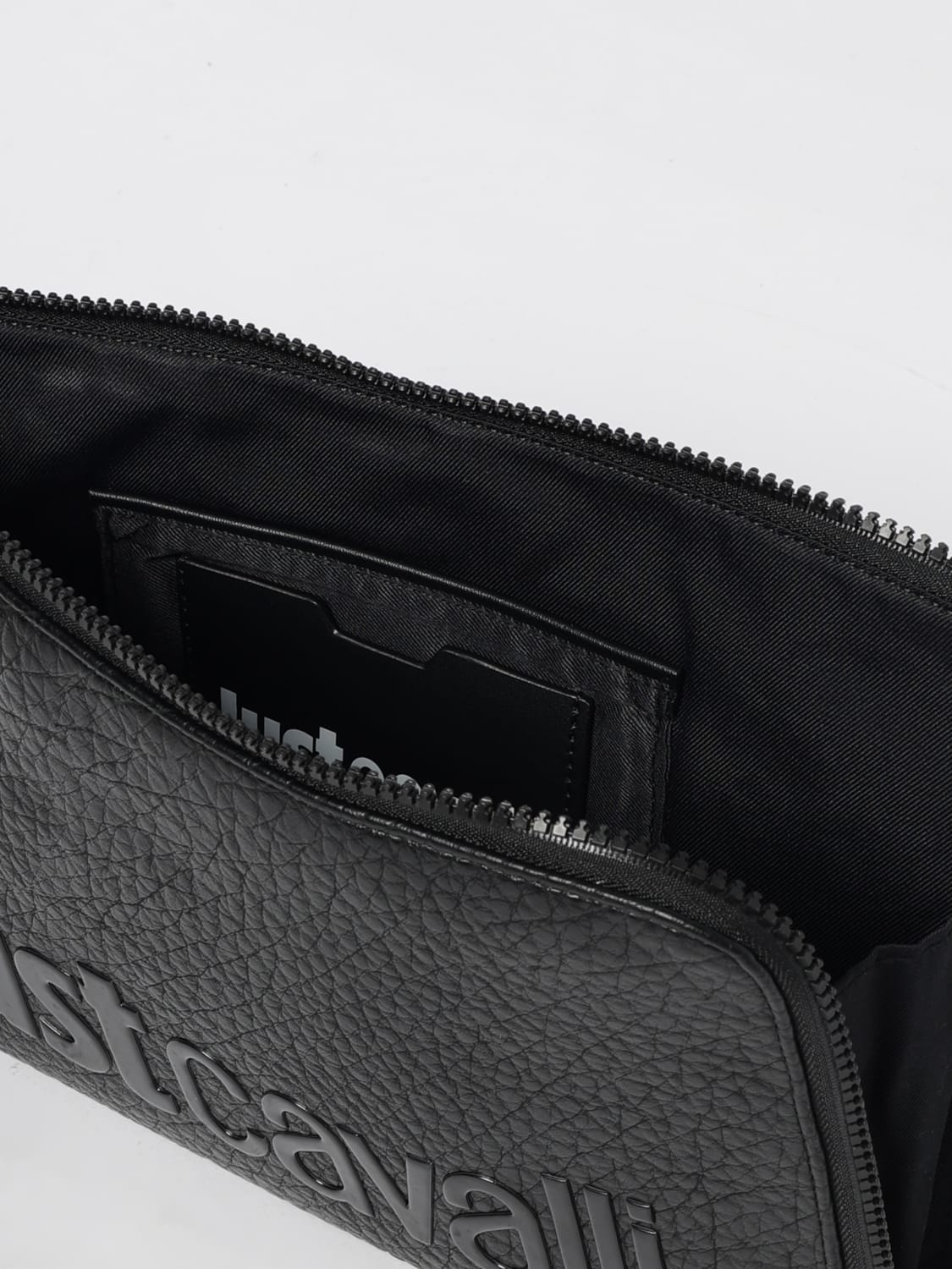 JUST CAVALLI AKTENTASCHE: Tasche herren Just Cavalli, Schwarz - Img 3