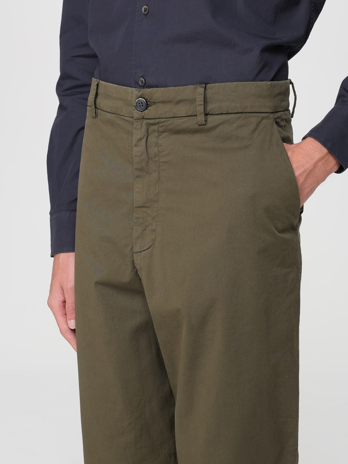 BARENA PANTALON: Pantalon homme Barena, Vert - Img 3