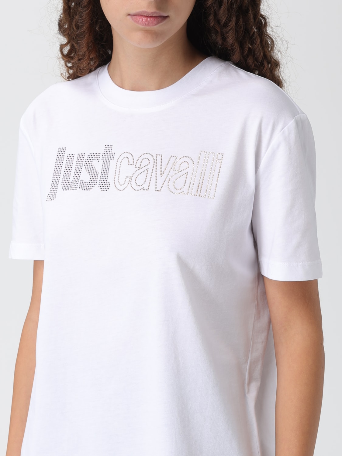 JUST CAVALLI T-SHIRT: T-shirt woman Just Cavalli, White - Img 3