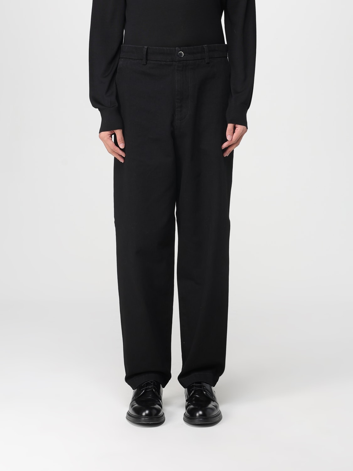 BARENA TROUSERS: Trousers men Barena, Black - Img 1