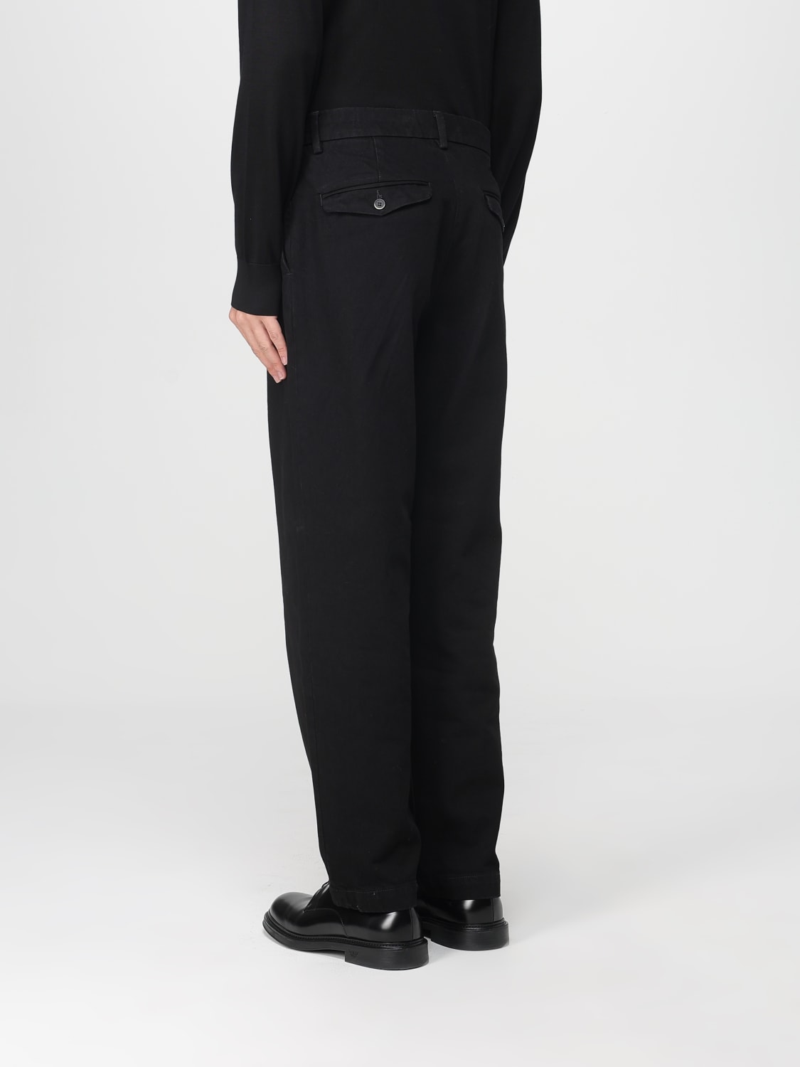 BARENA TROUSERS: Trousers men Barena, Black - Img 2