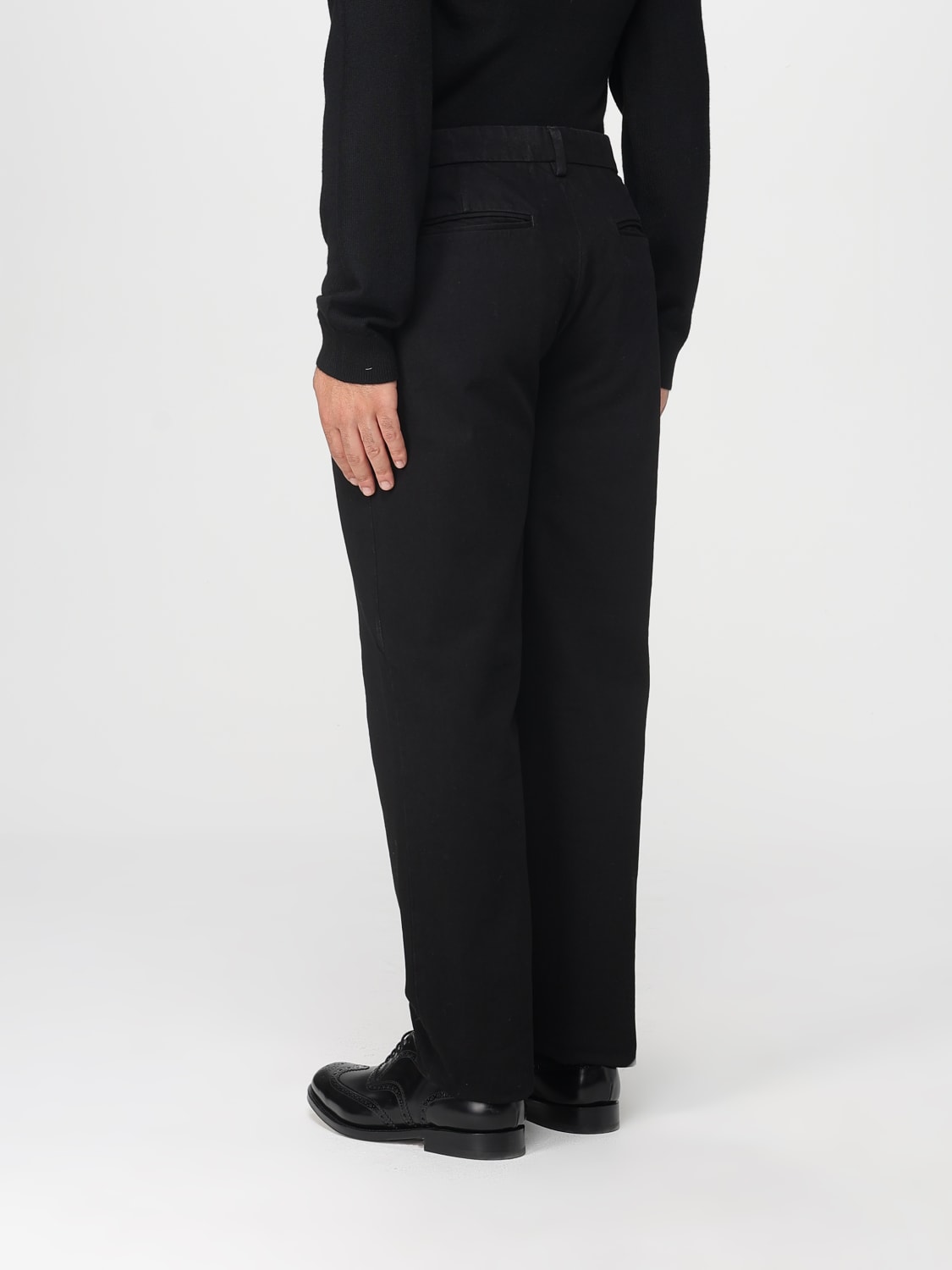 BARENA PANTALONES: Pantalón hombre Barena, Negro - Img 2
