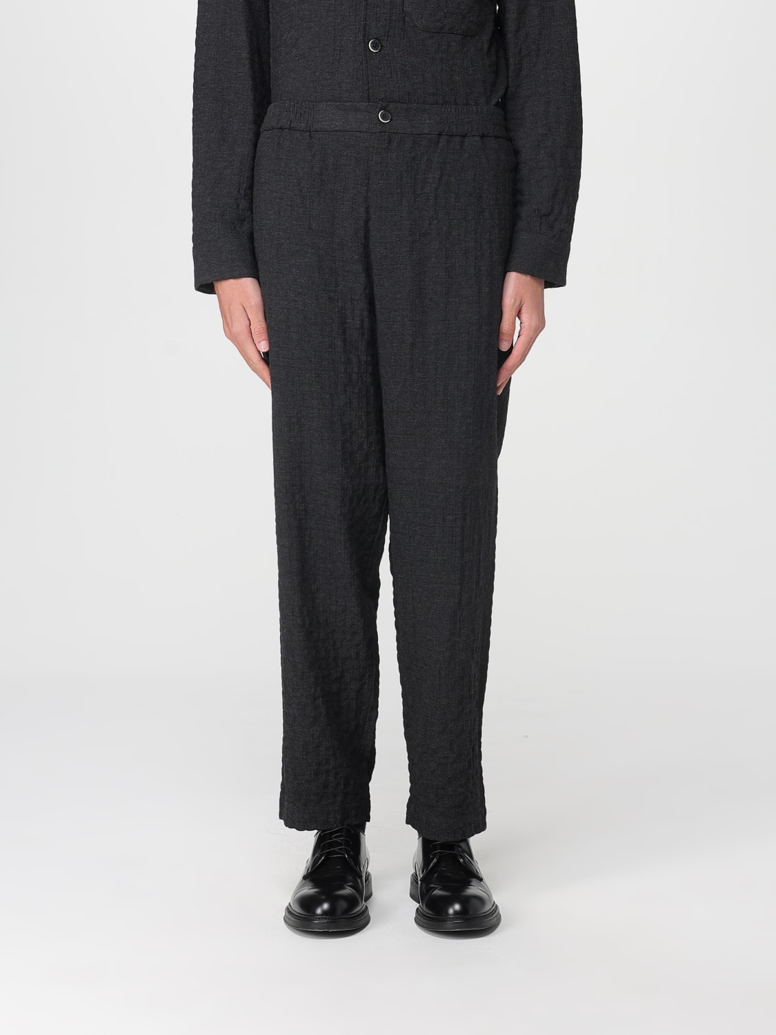 BARENA PANTS: Pants men Barena, Charcoal - Img 1