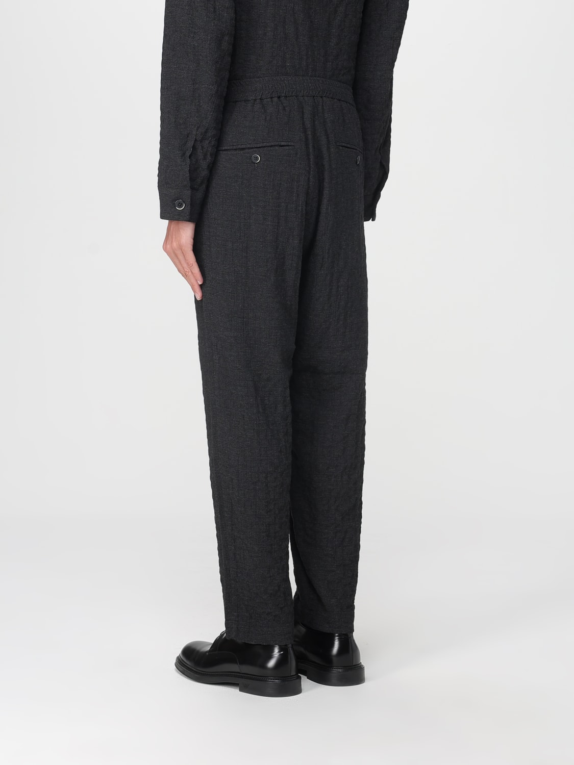BARENA PANTS: Pants men Barena, Charcoal - Img 3