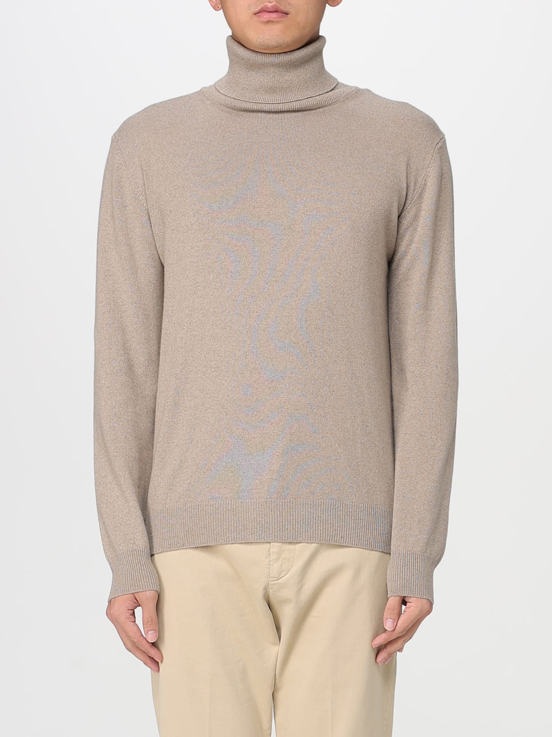 DONDUP SWEATER: Sweater men Dondup, Beige - Img 1