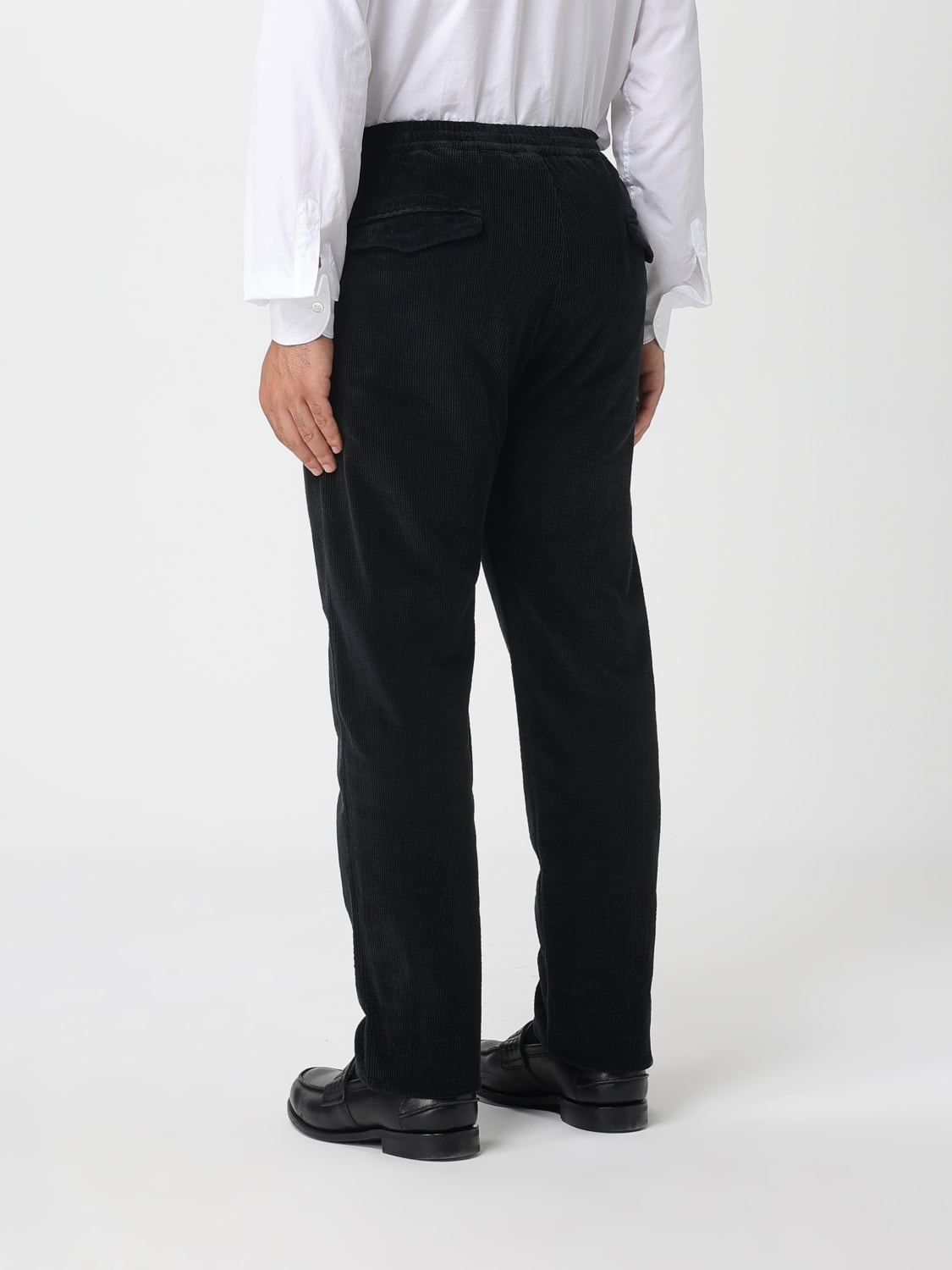 BARENA PANTS: Pants men Barena, Black - Img 2
