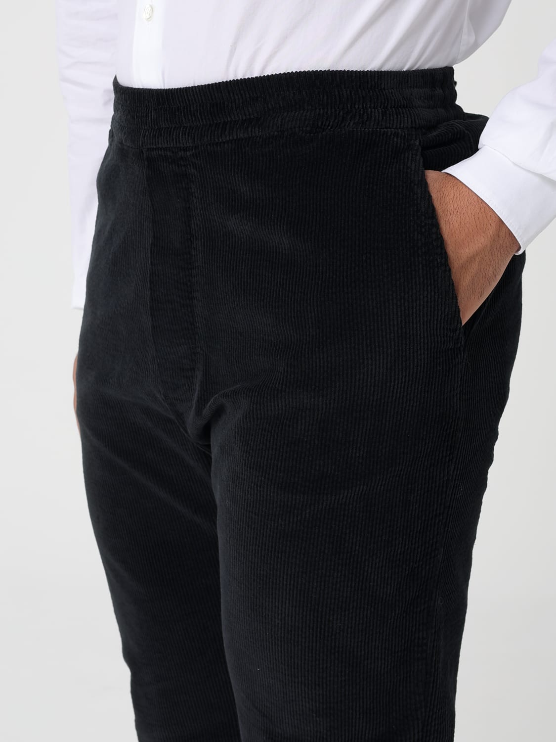 BARENA PANTS: Pants men Barena, Black - Img 3