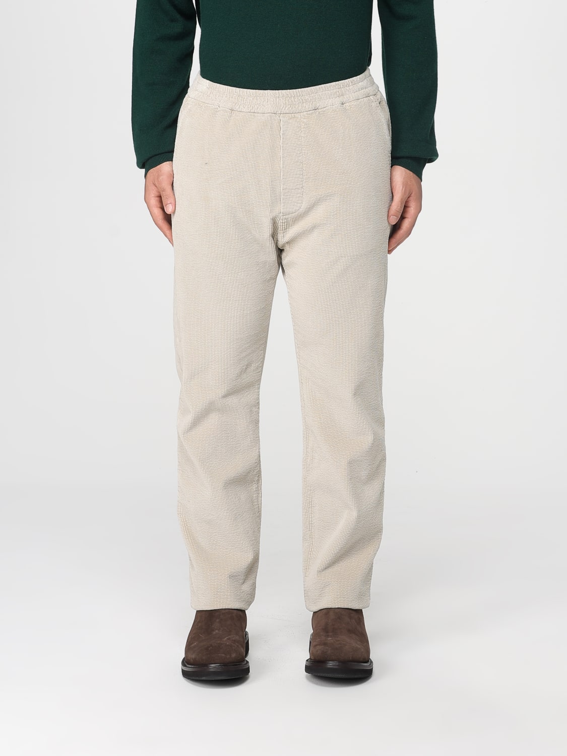 BARENA PANTALONES: Pantalón hombre Barena, Tórtola - Img 1