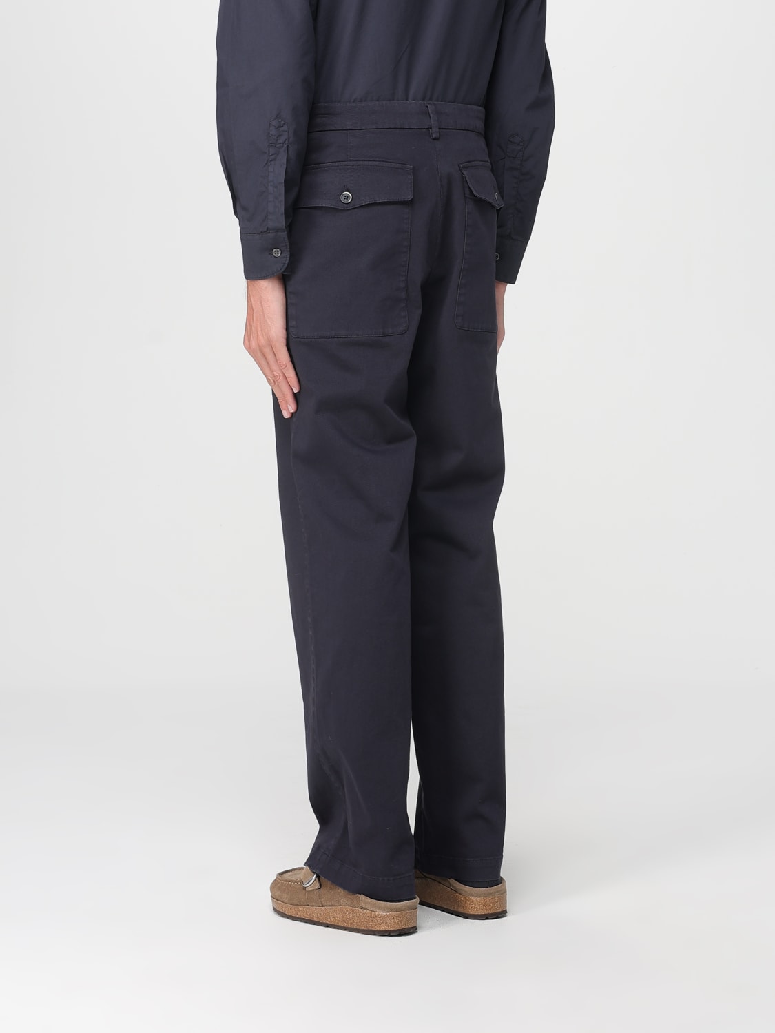 BARENA TROUSERS: Trousers men Barena, Navy - Img 2