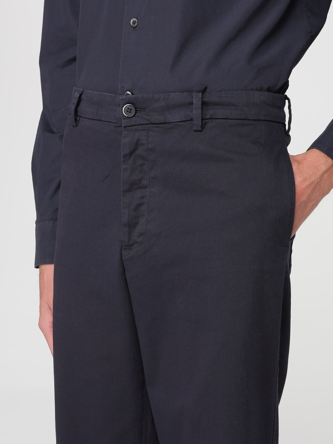 BARENA TROUSERS: Trousers men Barena, Navy - Img 3