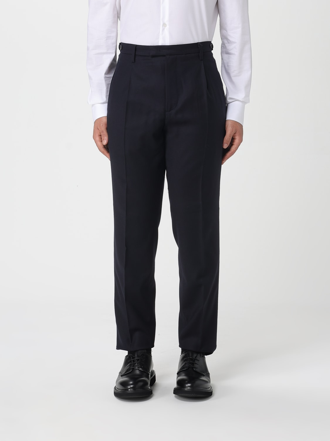 BARENA 팬츠: 팬츠 남성 Barena, 네이비 - Img 1