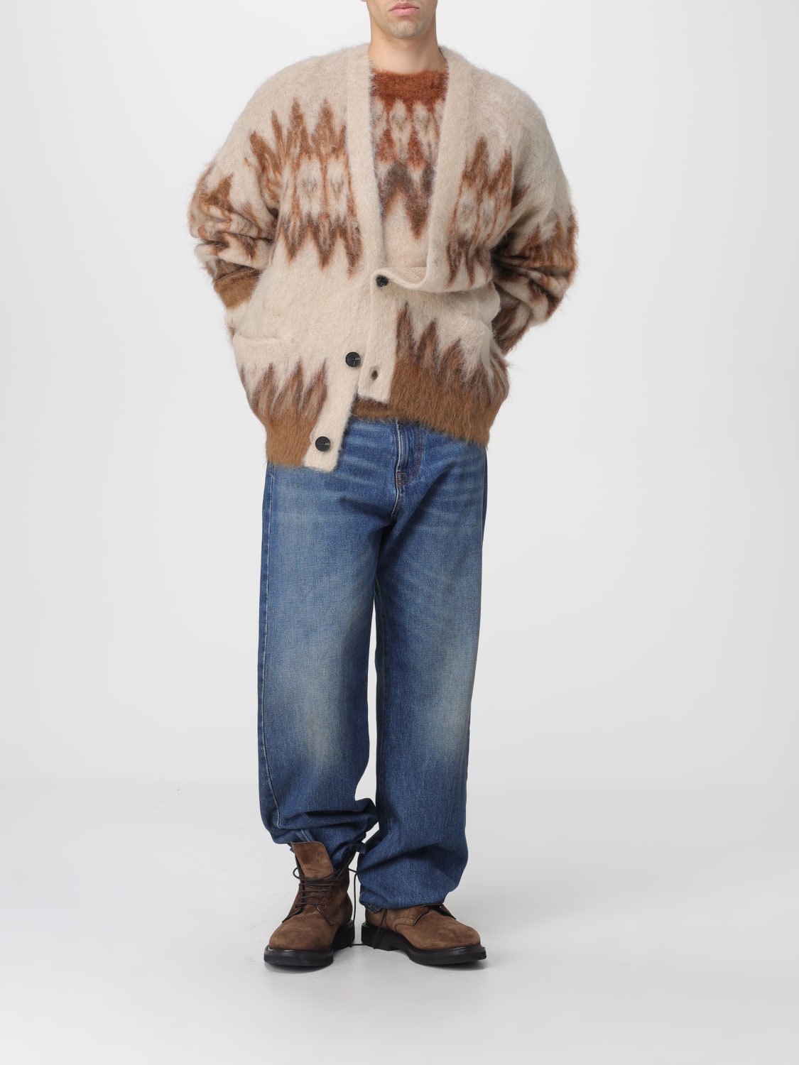 ISABEL MARANT JERSEY: Jersey hombre Isabel Marant, Naranja - Img 2