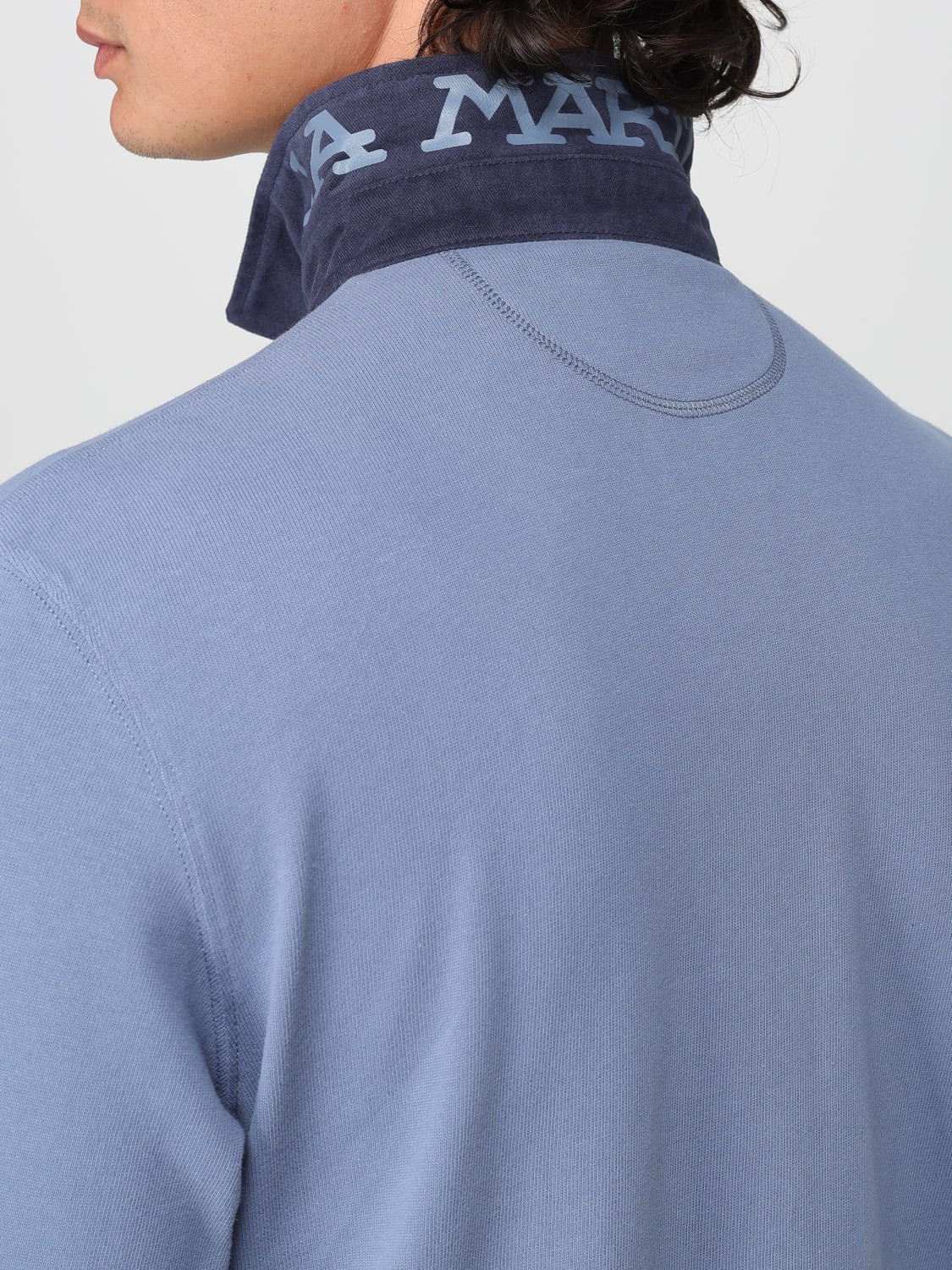 LA MARTINA POLO SHIRT: Polo men La Martina, Gnawed Blue - Img 3