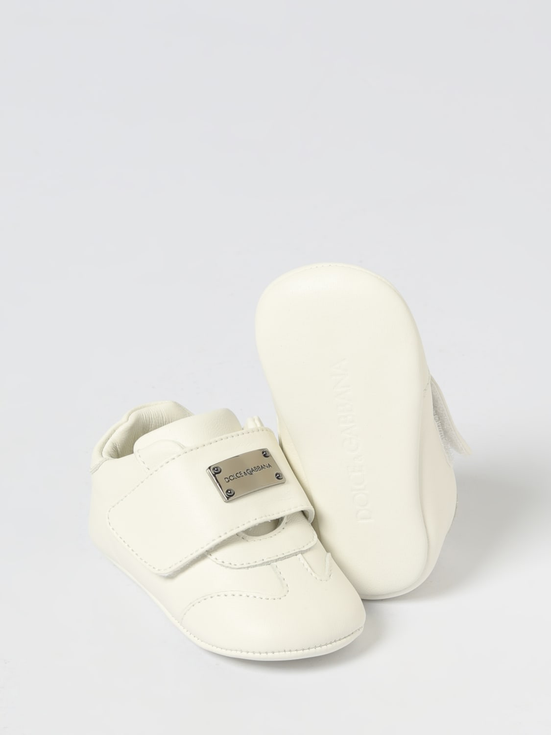 DOLCE & GABBANA SNEAKERS: Schuhe kinder Dolce & Gabbana, Weiß - Img 2