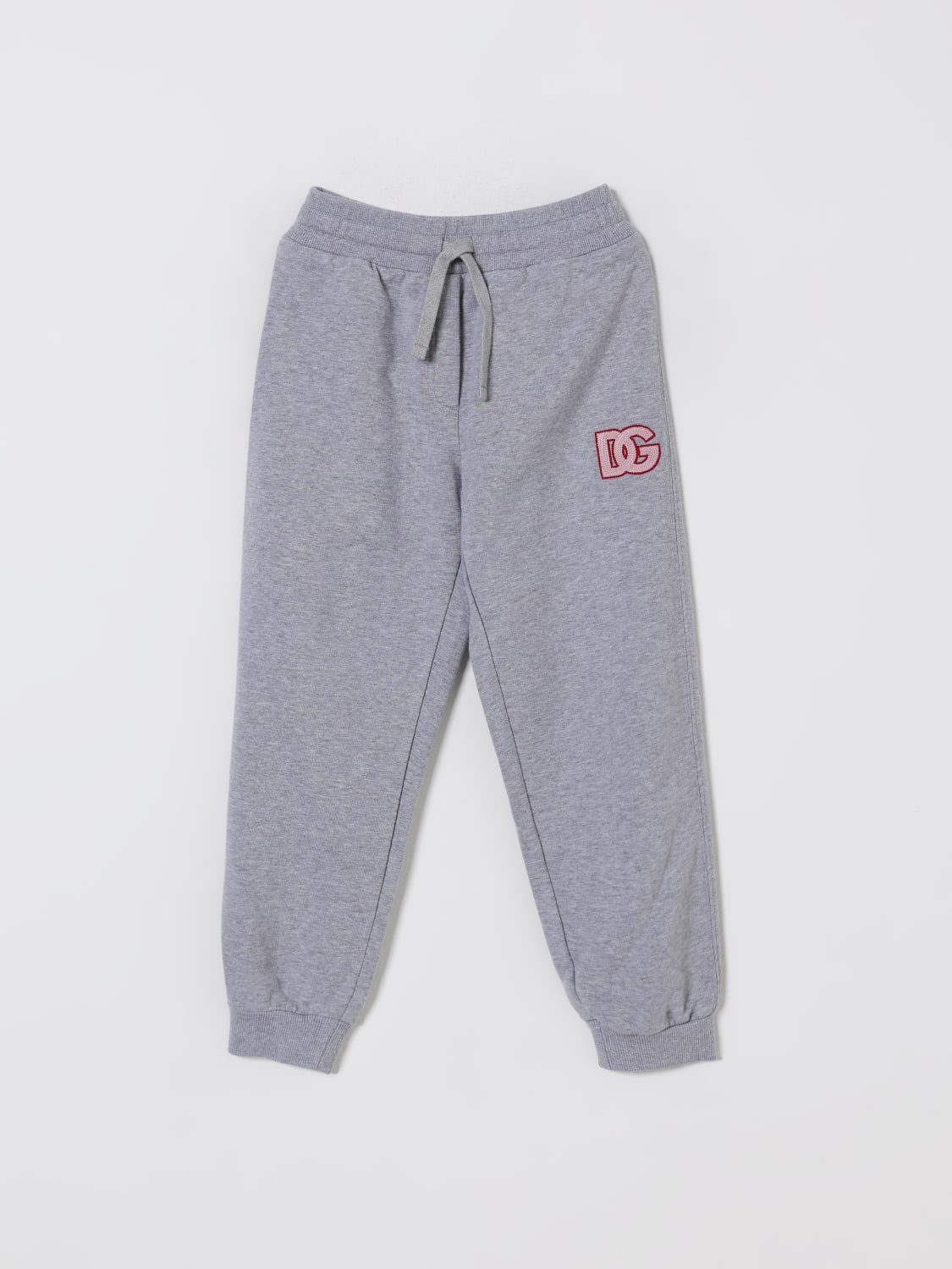 DOLCE & GABBANA PANTALONES: Pantalón niños Dolce & Gabbana, Gris - Img 1