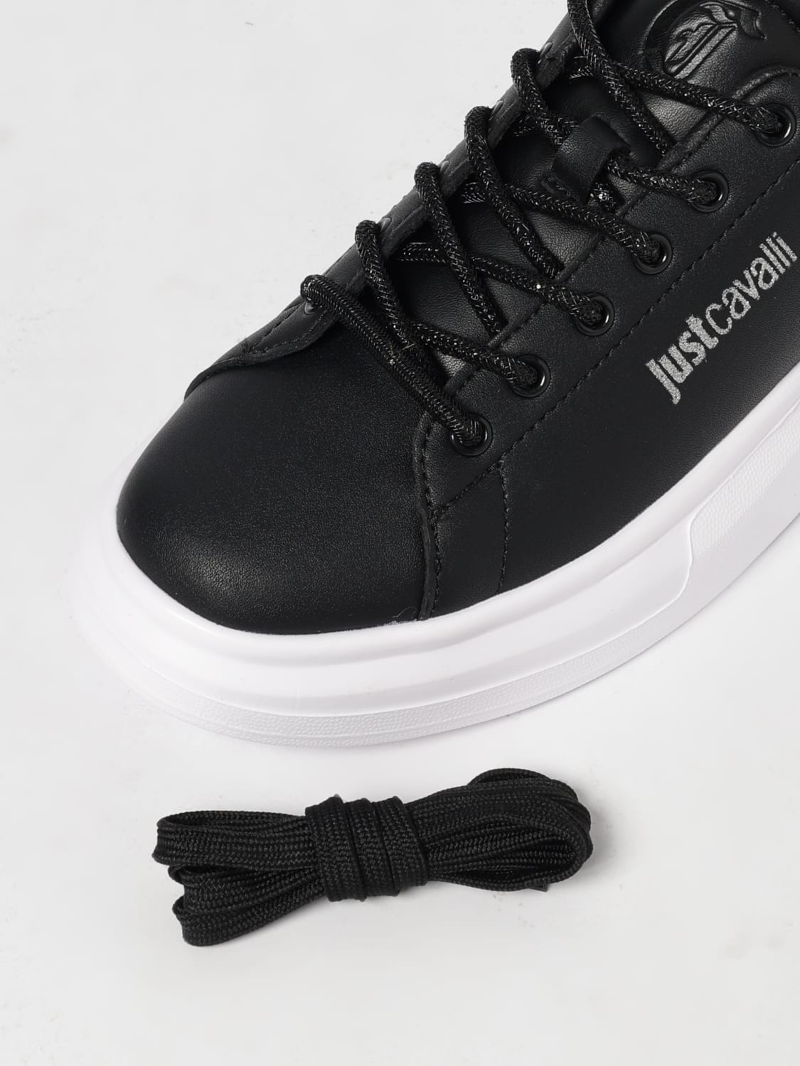 JUST CAVALLI SNEAKERS: Sneakers woman Just Cavalli, Black - Img 4