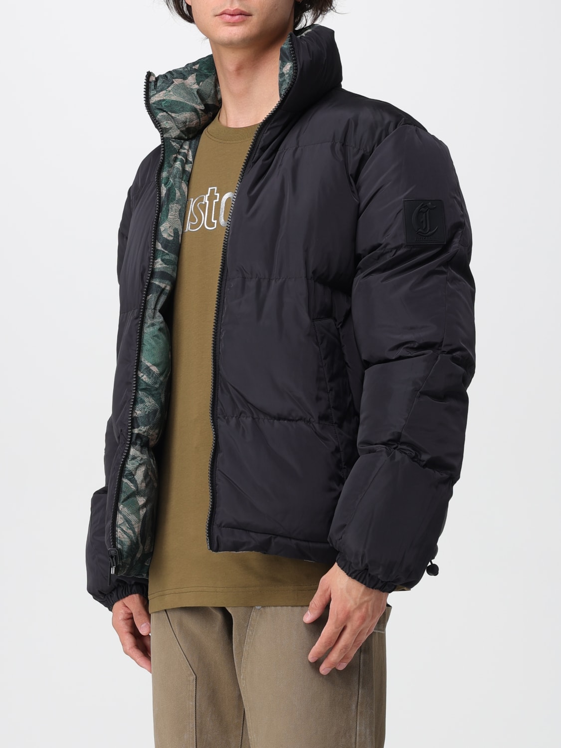 JUST CAVALLI JACKET: Jacket men Just Cavalli, Black - Img 3