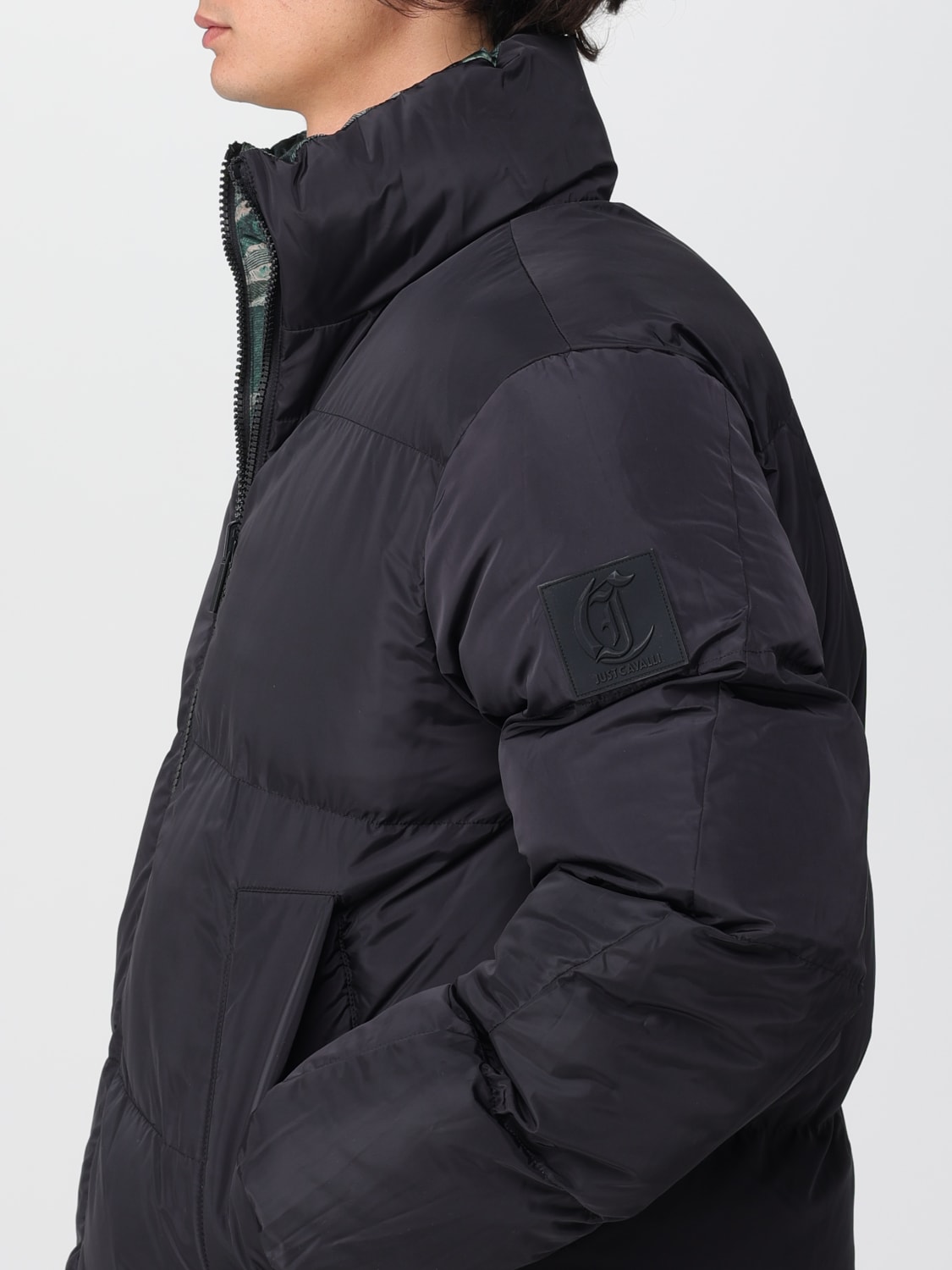 JUST CAVALLI JACKET: Jacket men Just Cavalli, Black - Img 4