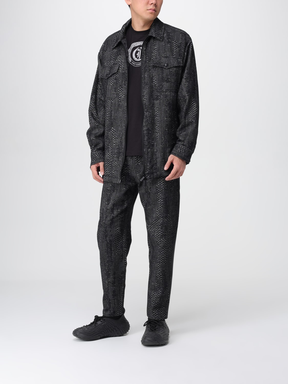 JUST CAVALLI JACKET: Jacket men Just Cavalli, Black - Img 2