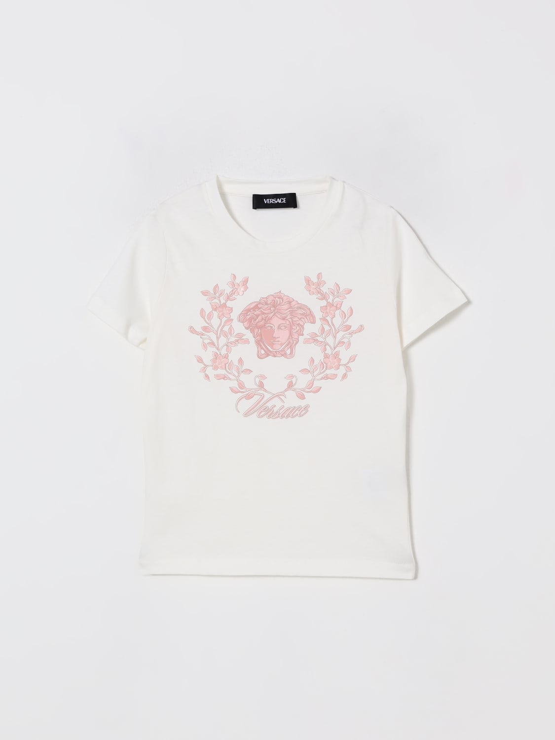 VERSACE T-SHIRT: T-shirt kinder Versace, Weiß - Img 1