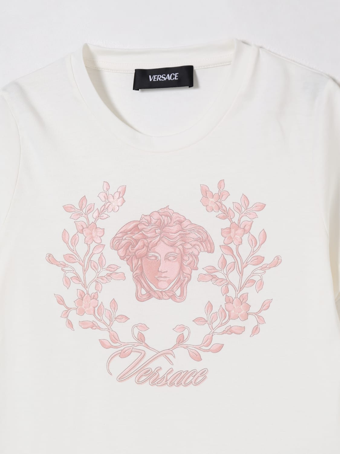 VERSACE T-SHIRT: T-shirt kinder Versace, Weiß - Img 3