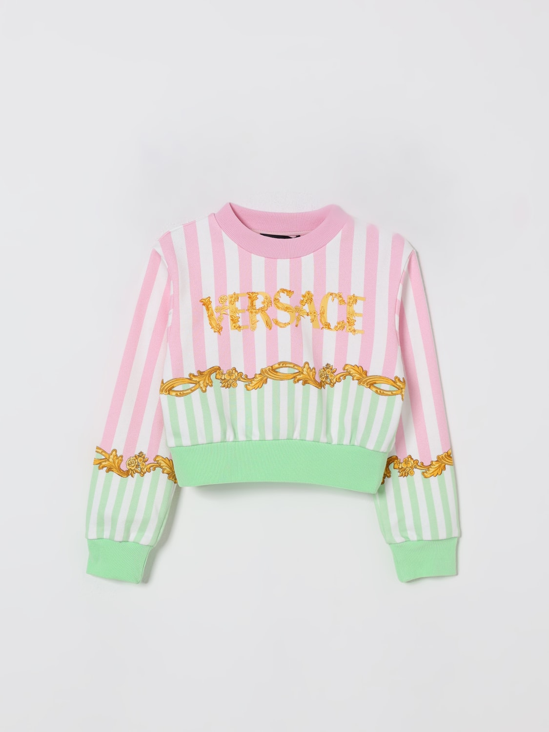 VERSACE JERSEY: Jersey niños Versace, Blanco - Img 1