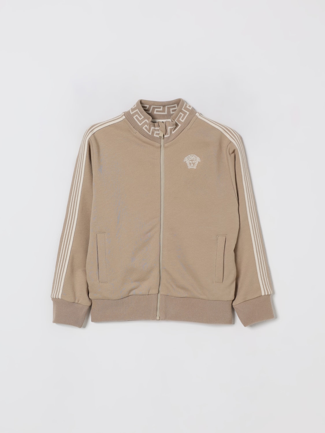 VERSACE JERSEY: Jersey niños Versace, Beige - Img 1