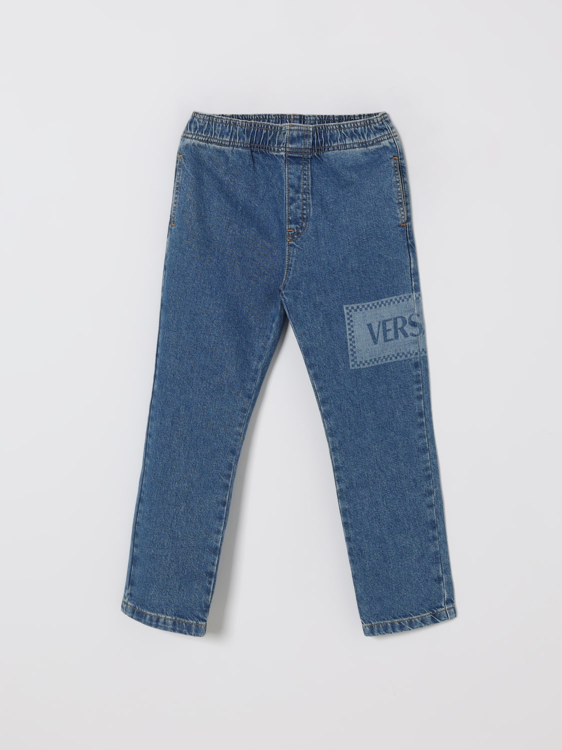 VERSACE JEANS: Jeans kids Versace, Denim - Img 1