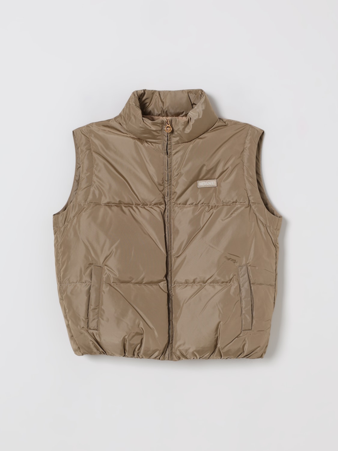 VERSACE WESTE: Blazer kinder Versace, Beige - Img 1