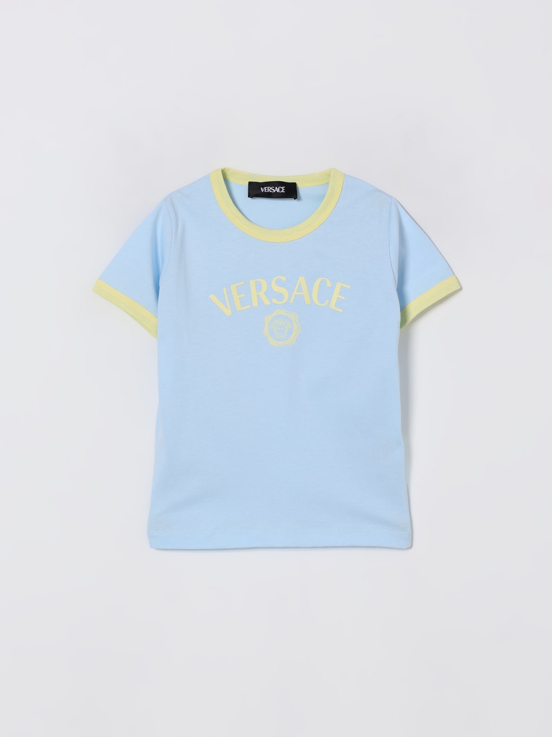 VERSACE CAMISETA: Camiseta niños Versace, Cielo - Img 1