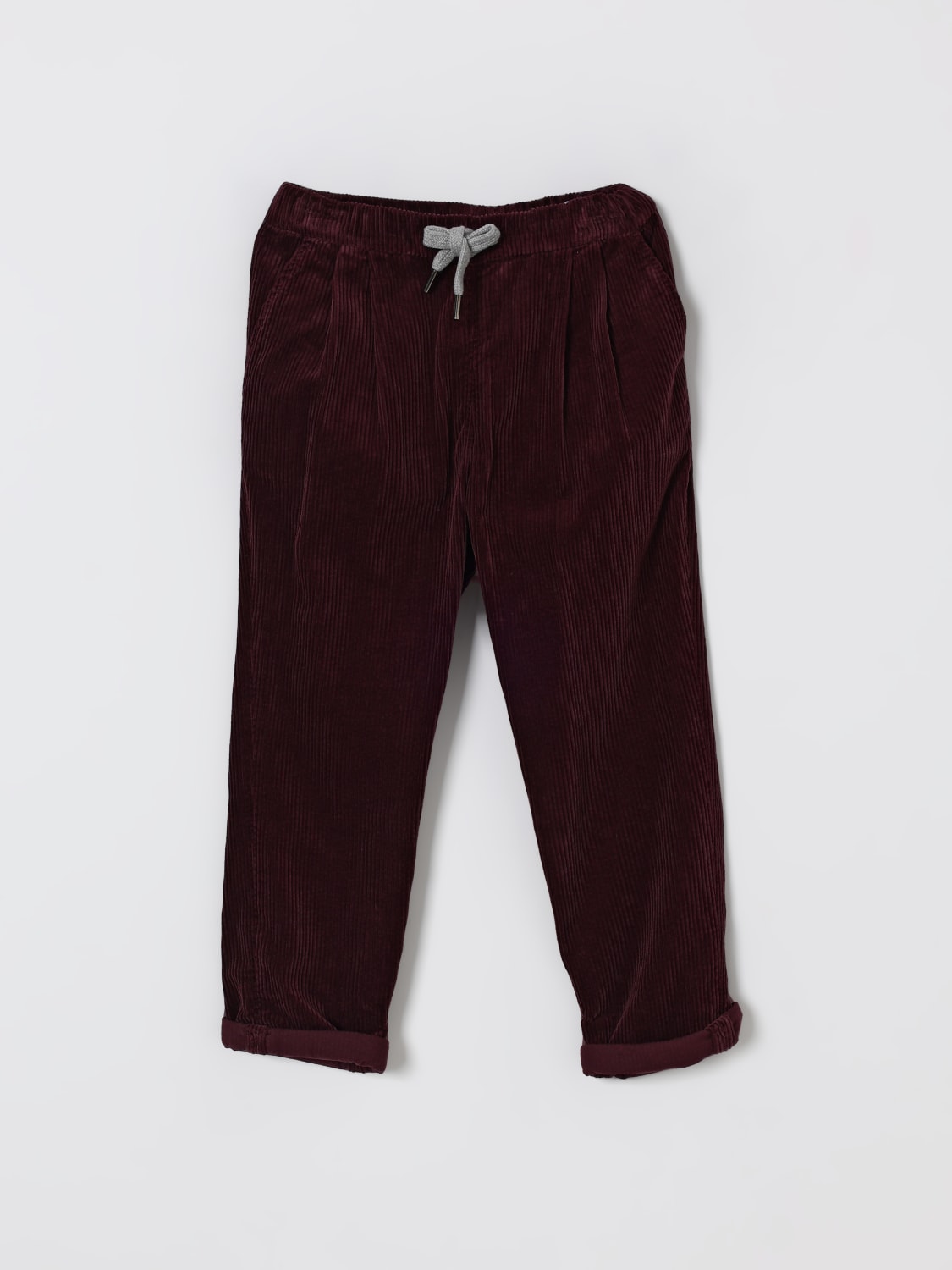 BRUNELLO CUCINELLI PANTS: Pants kids Brunello Cucinelli, Brown - Img 1