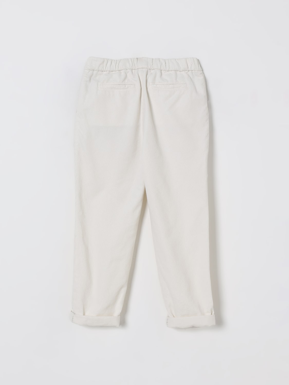 BRUNELLO CUCINELLI PANTS: Pants kids Brunello Cucinelli, White - Img 2