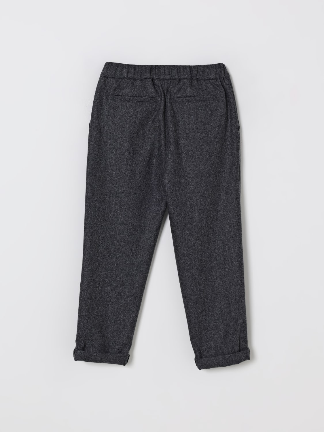 BRUNELLO CUCINELLI HOSE: Hose kinder Brunello Cucinelli, Grau - Img 2