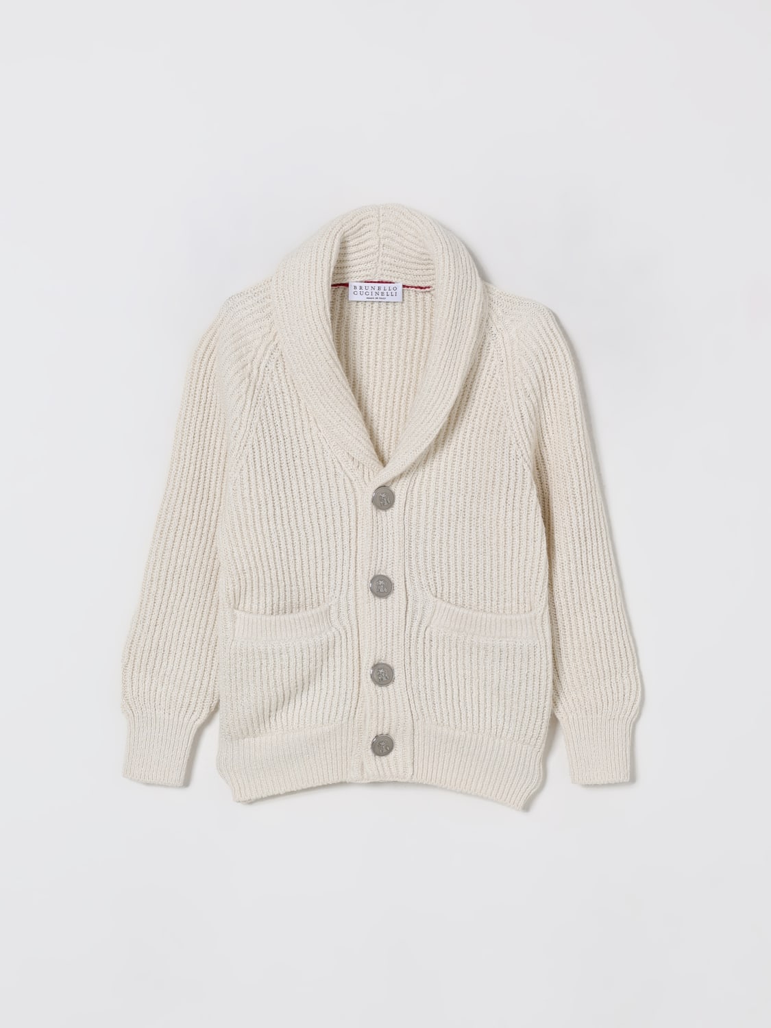 BRUNELLO CUCINELLI SWEATER: Sweater kids Brunello Cucinelli, Green - Img 1