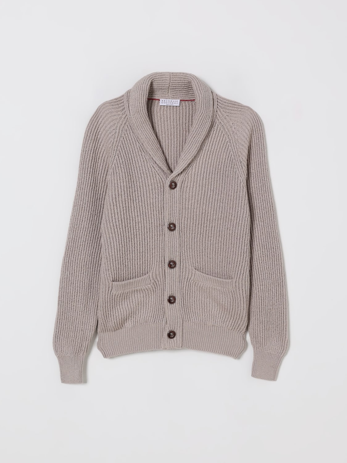 BRUNELLO CUCINELLI SWEATER: Sweater kids Brunello Cucinelli, Beige - Img 1