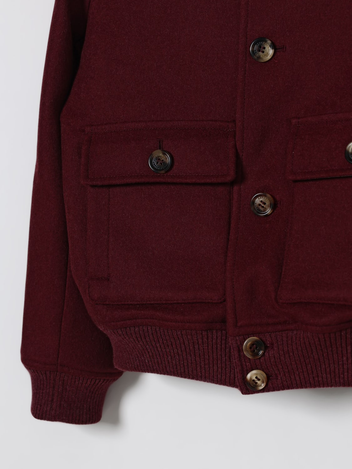 BRUNELLO CUCINELLI JACKET: Brunello Cucinelli boys' jacket, Burgundy - Img 3