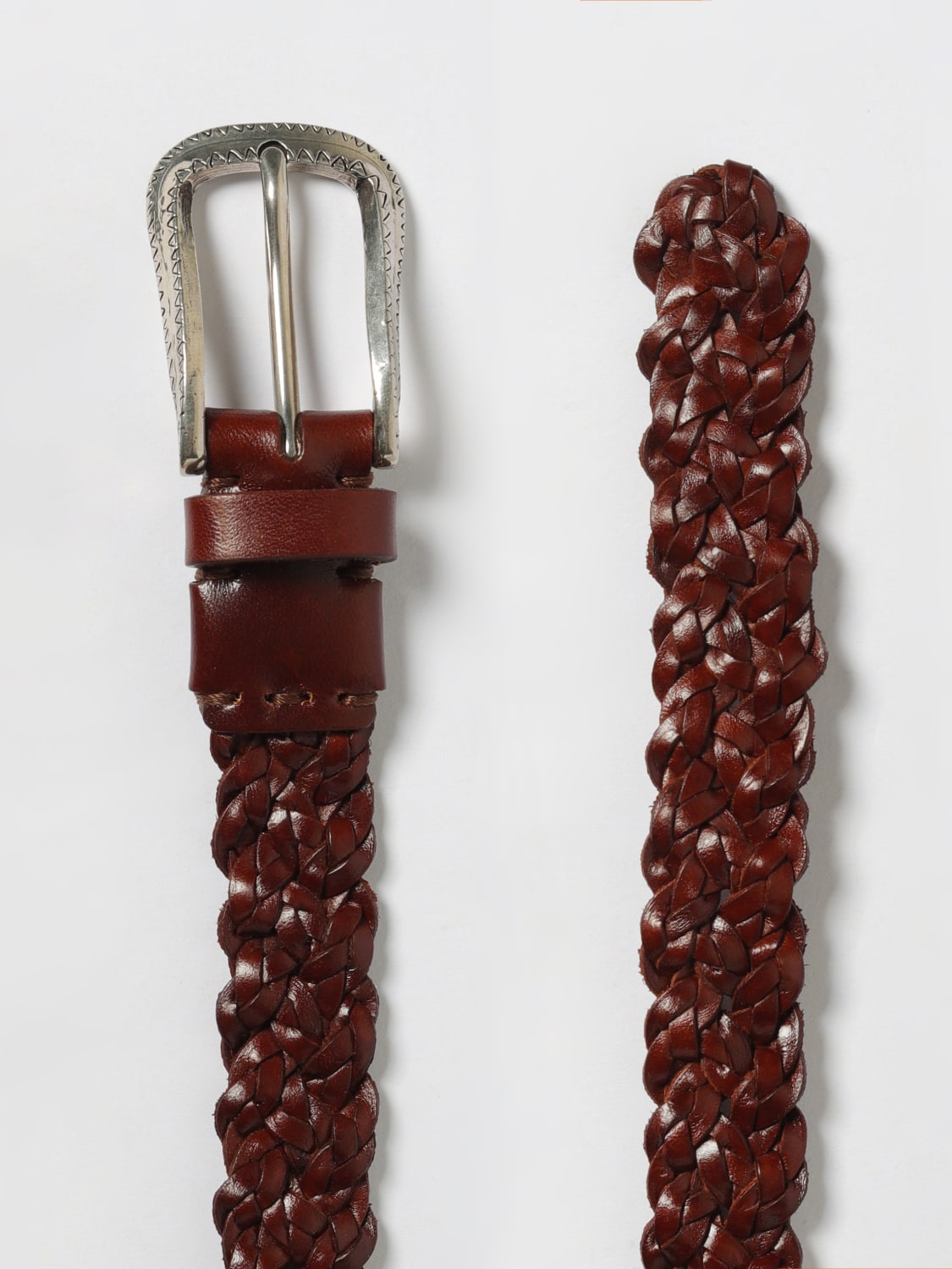 BRUNELLO CUCINELLI BELT: Belt kids Brunello Cucinelli, Brown - Img 2