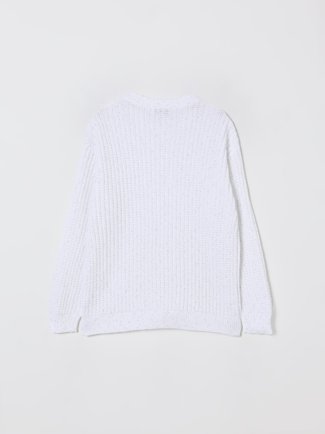 BRUNELLO CUCINELLI SWEATER: Sweater kids Brunello Cucinelli, White - Img 2
