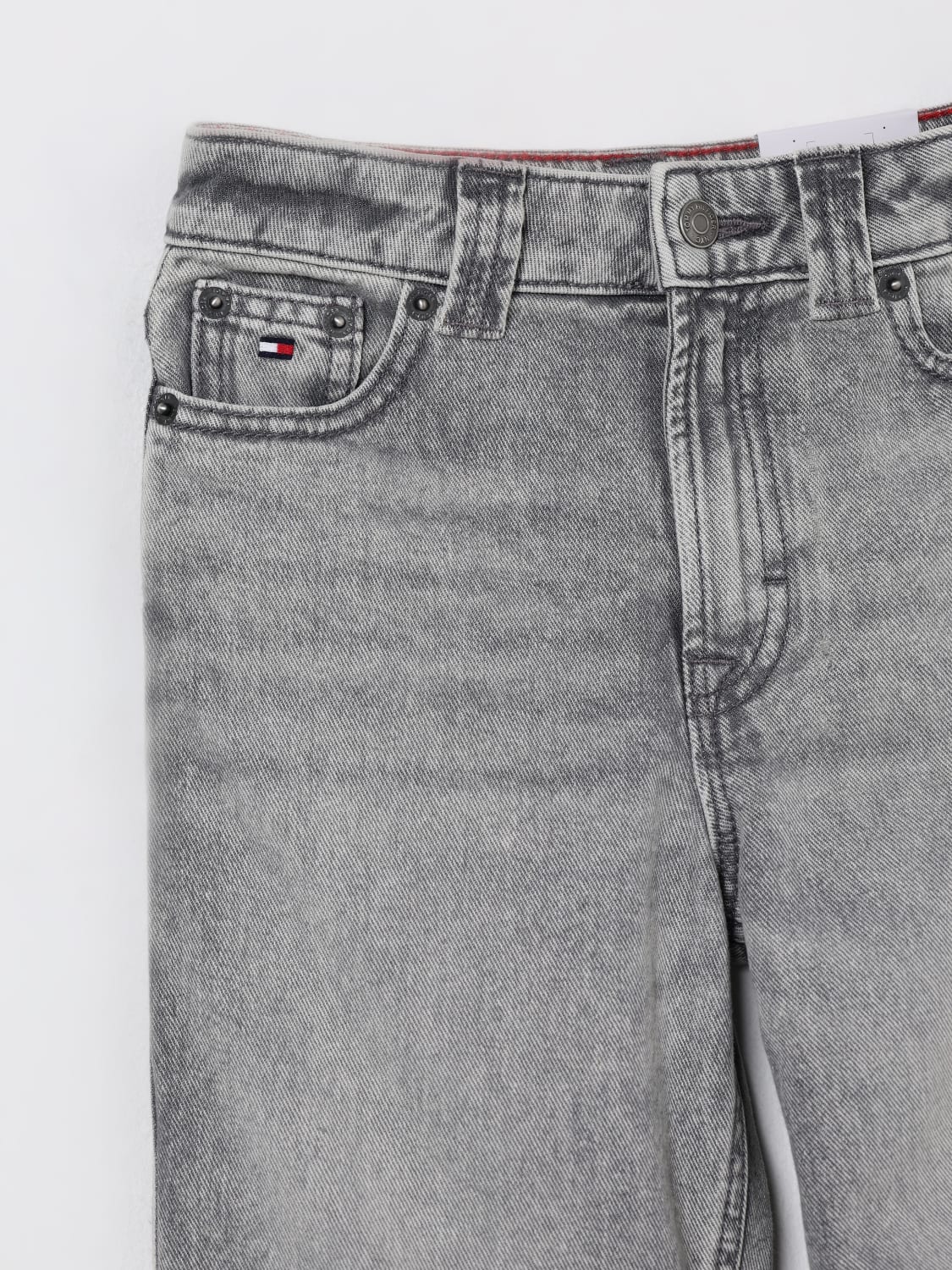 TOMMY HILFIGER JEANS: Jeans kids Tommy Hilfiger, Grey - Img 3