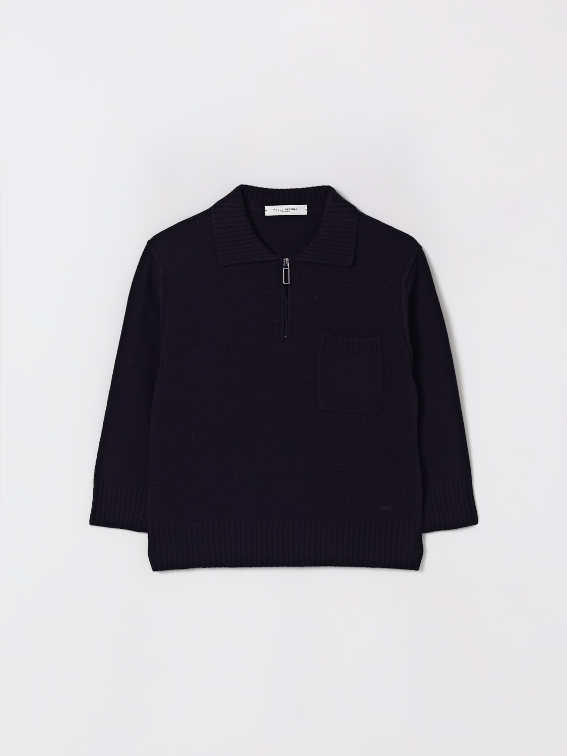 PAOLO PECORA POLO SHIRT: Polo shirt kids Paolo Pecora, Blue - Img 1