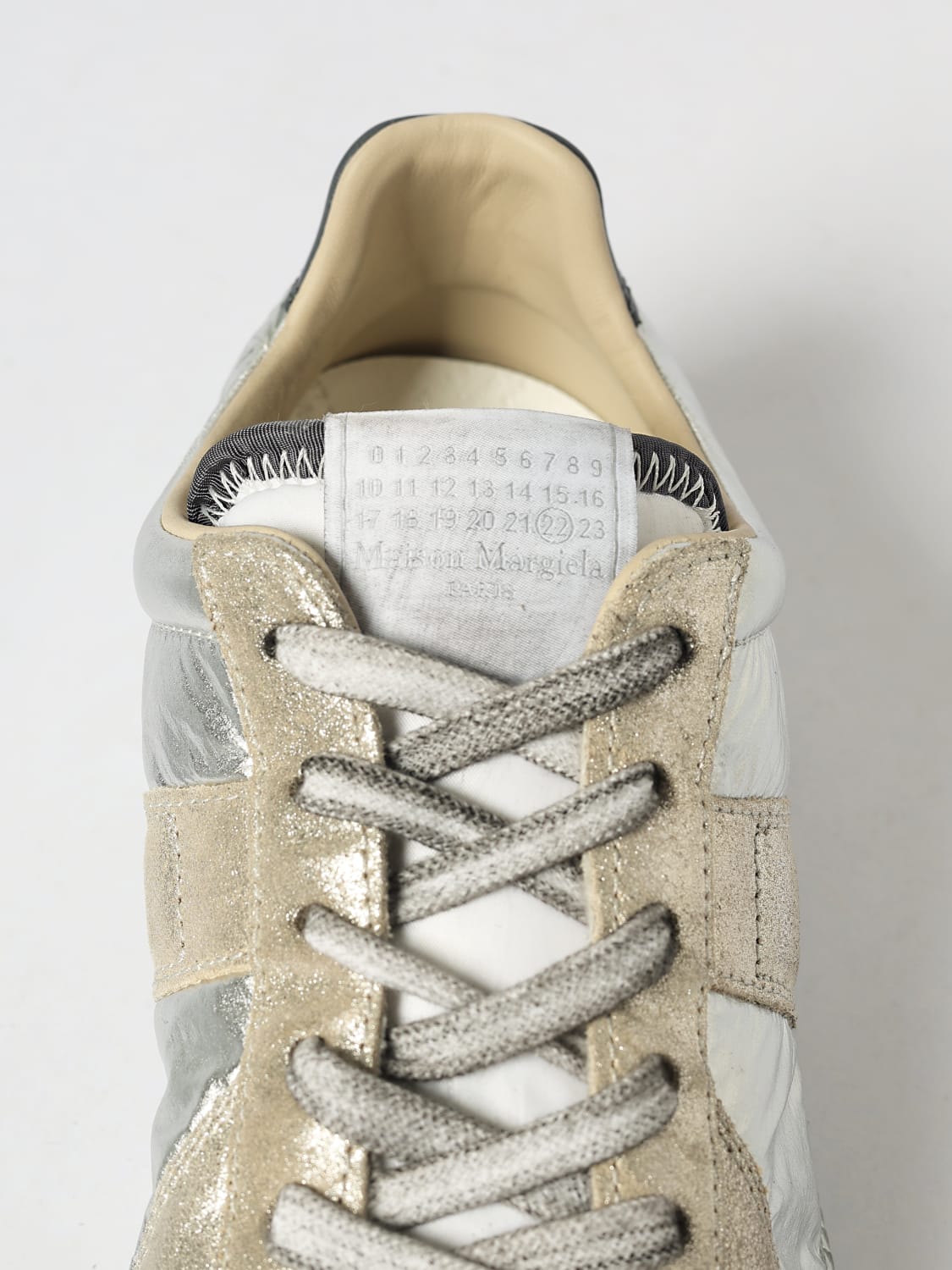 MAISON MARGIELA SNEAKERS: Sneakers men Maison Margiela, Silver - Img 4