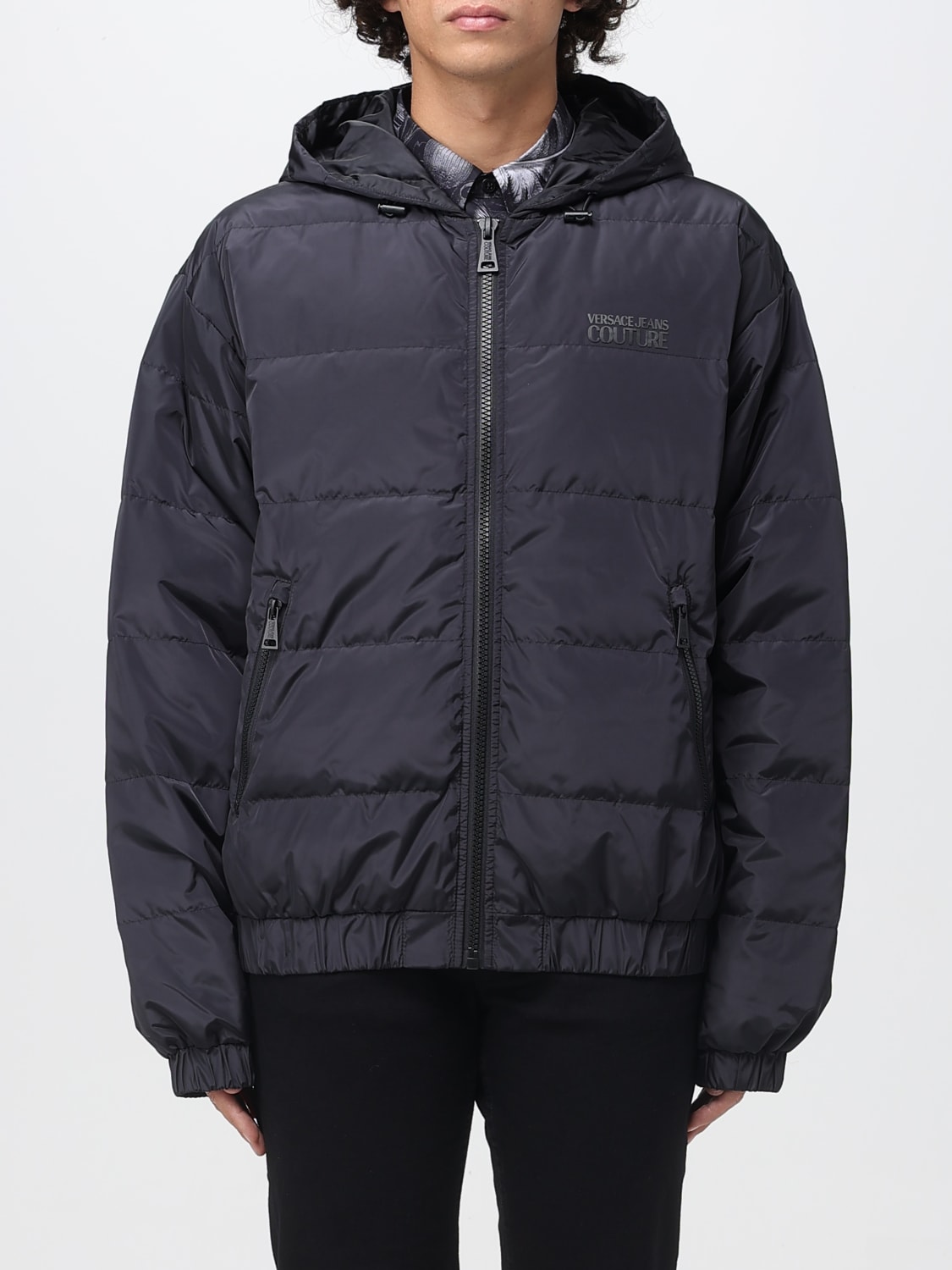 VERSACE JEANS COUTURE JACKET: Jacket men Versace Jeans Couture, Black - Img 1