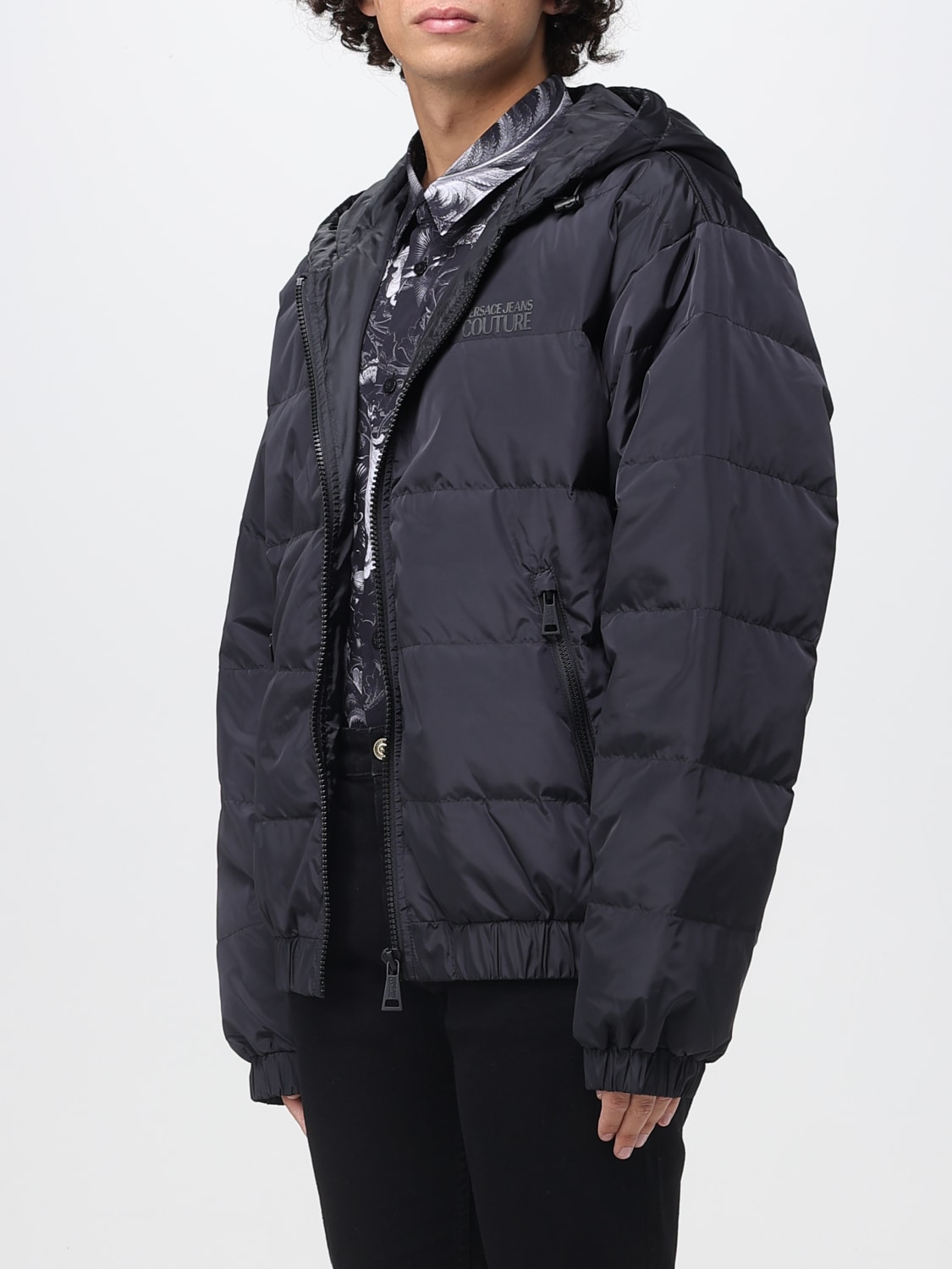 VERSACE JEANS COUTURE JACKET: Jacket men Versace Jeans Couture, Black - Img 3