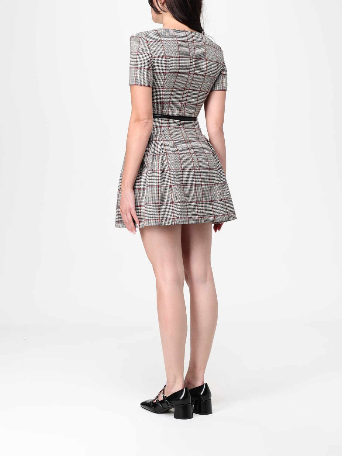 SELF-PORTRAIT VESTIDO: Vestido mujer Self-portrait, Marrón - Img 2