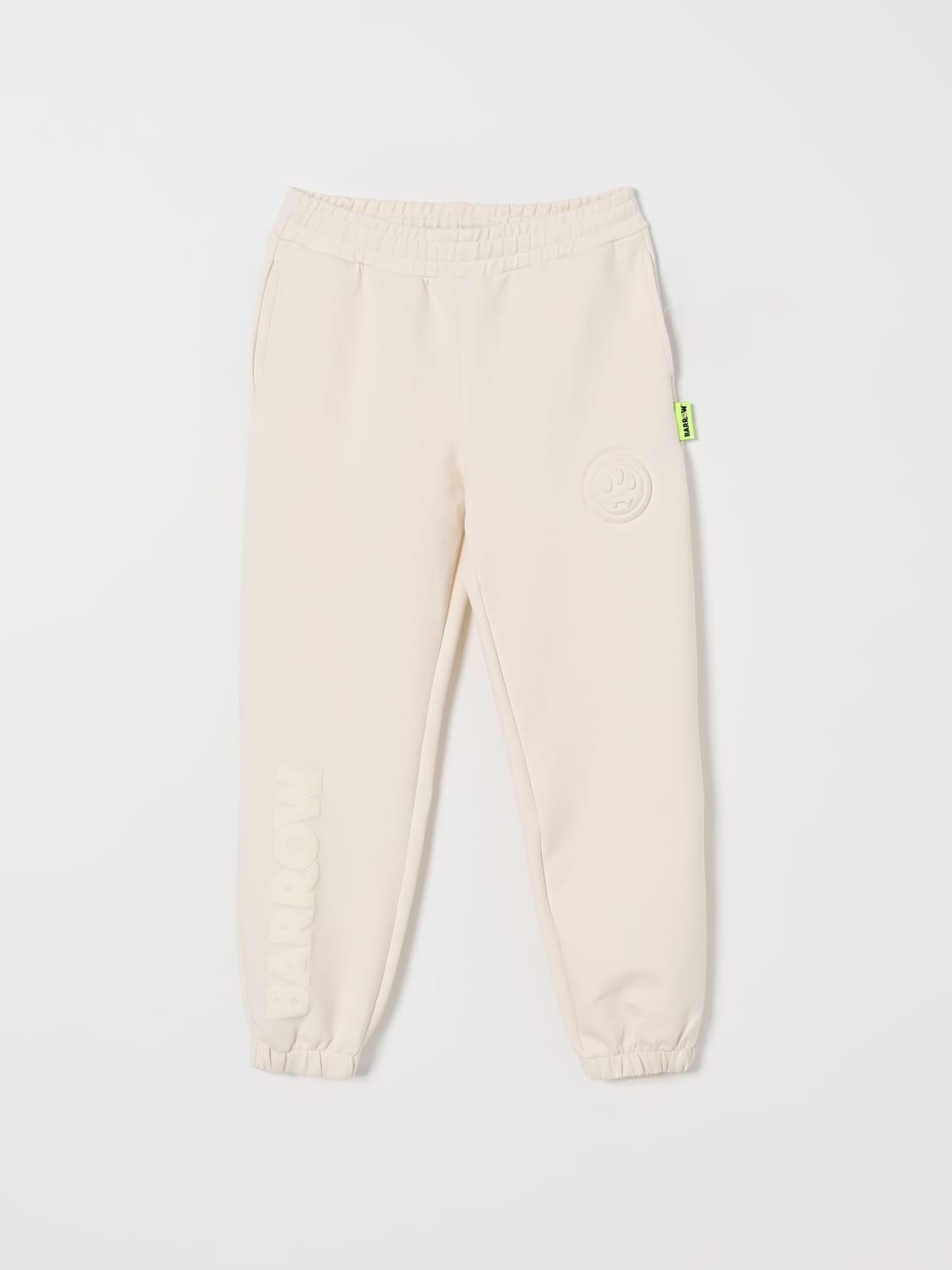 BARROW KIDS PANTS: Pants kids Barrow Kids, Yellow Cream - Img 1