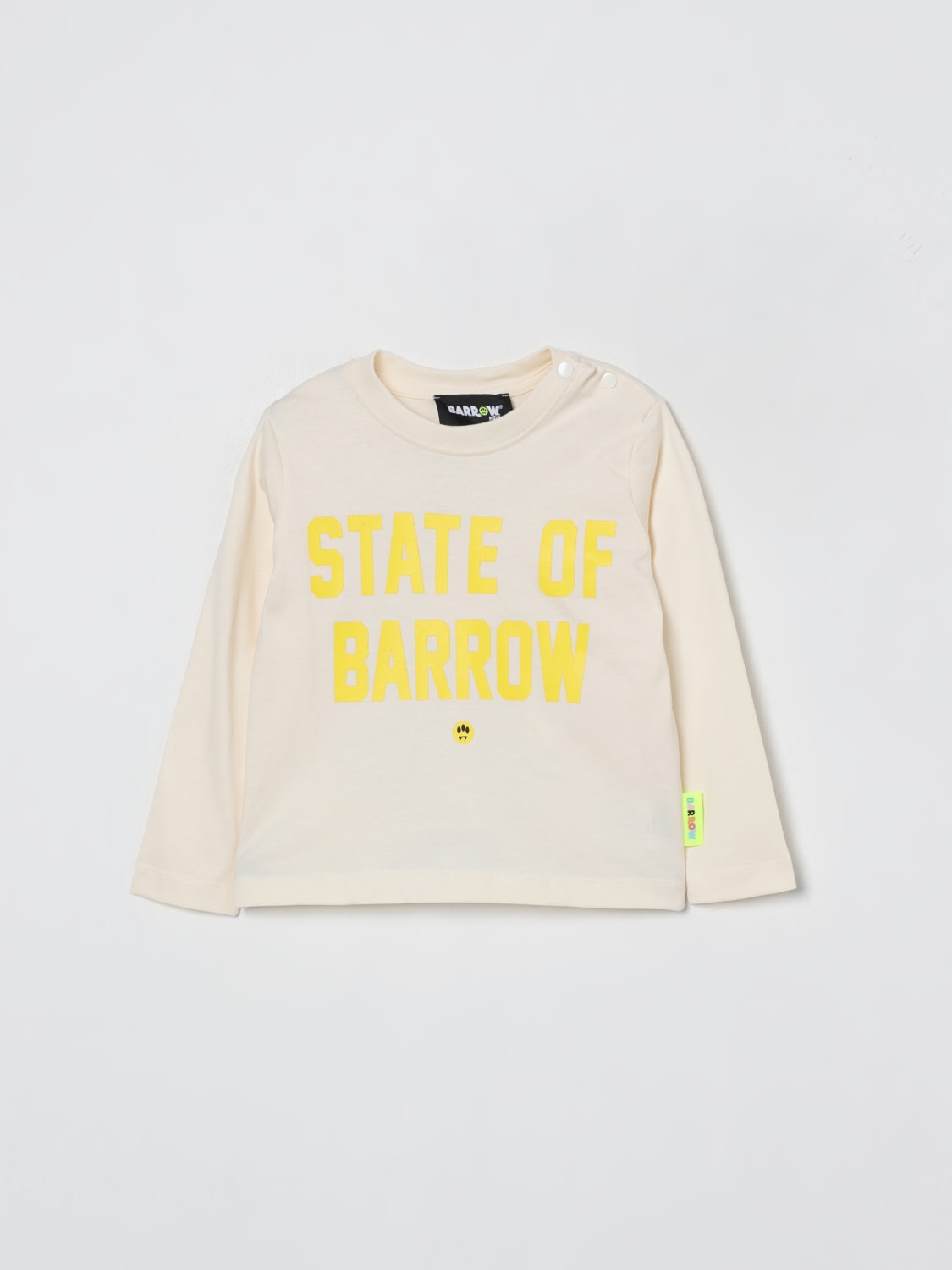 BARROW KIDS T-SHIRT: T-shirt kids Barrow Kids, Yellow Cream - Img 1