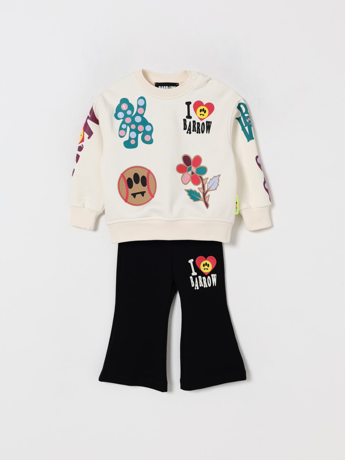 BARROW KIDS BABY-OVERALL: Strampler kinder Barrow Kids, Yellow Cream - Img 1